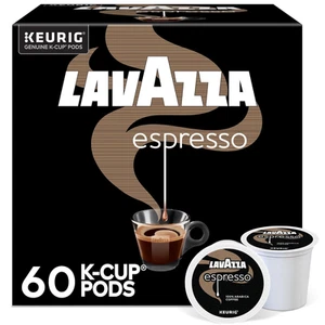 Lavazza Espresso, Single-Serve Keurig K-Cup Pods, Medium Roast Coffee, 60-Count - Picture 1 of 12