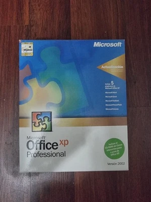 Microsoft Office XP Professional 2002 SPANISH/ESPAÑOL 3 CDs - Imagen 1 de 4