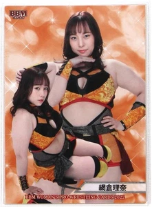 Rina Amikura 2022 BBM Woman's Pro Wrestling #11 Joshi Color's Stardom WAVE Diana - Bild 1 von 2
