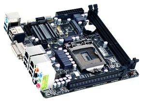 Gigabyte GA-B75N Mini-ITX Motherboard LGA1155 DDR3 Dual-LAN HDMI SATA USB3.0 - Bild 1 von 3