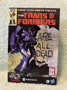 Shockwave Transformers Generations 40th Anniversary Comic Universe Voyager Class - Picture 1 of 5