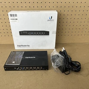 Ubiquiti Networks ER-6P 6 Port EdgeRouter with PoE - Great - Picture 1 of 7