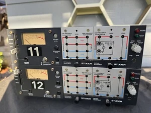 Studer A80 Master Recorder Preamp Pair - Picture 1 of 6