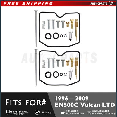 Kit de reparación de carburador de reconstrucción para Kawasaki Vulcan 500 EN500C LTD 1996-2009 Foto 1 de 4