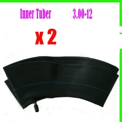 Par de neumáticos traseros tubo interior Kawasaki KLX110 KLX110L KX65 3,00-12 solamente Foto 1 de 4