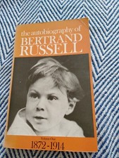 The Autobiography of  Bertrand  Russell  1872 - 1914 paperback  1971