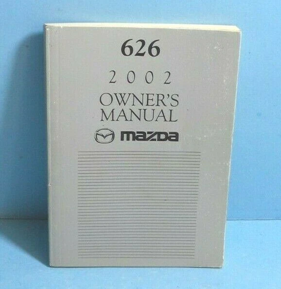 Mazda 626 2002 manual del propietario Foto 1 de 1