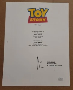 TIM ALLEN SIGNED AUTOGRAPH TOY STORY FULL SCRIPT JSA PROOF - Picture 1 of 3