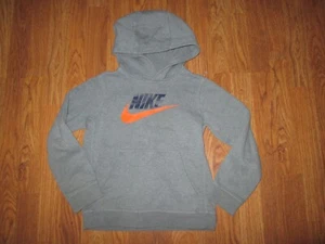 Boys NIKE athletic fleece lined hooded sweatshirt sz  S Sm - Picture 1 of 1