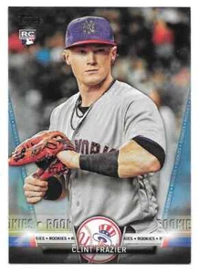 2018 Topps Series 1 CLINT FRAZIER RC BLUE Parallel TOPPS SALUTE -YANKEES- #TS-75 - Imagen 1 de 1