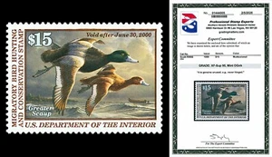 Scott RW66 1999 $15.00 Duck Stamp Mint Graded XF-Sup 95 NH with PSE CERT - Picture 1 of 1