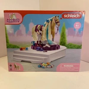 SCHLEICH Horse Club Sofía's Beauties Grooming Station Juguete Juego 42617 Nuevo - Imagen 1 de 6