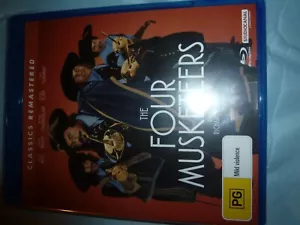 The Four Musketeers Classics Remastered Blu-Ray 1974 Brand New & Sealed - Picture 1 of 1
