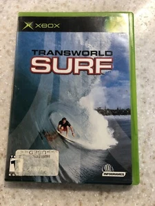 TRANSWORLD SURF X-BOX XBOX GAME CARTRIDGE GAME AND CASE NES HQ - Picture 1 of 2