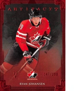 2013-14 Artifacts Ruby #145 Ryan Johansen TC/299 - Imagen 1 de 2