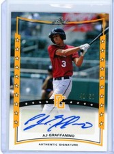 AJ GRAFFANINO 2014 LEAF PERFECT GAME GOLD AUTOGRAPH SP 41/50