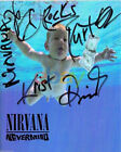 Bande dédicacée Nirvana signée 8x10 réimpression photo
