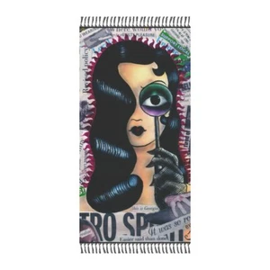 Boho Strandtuch Handtuch - Schauen Sie genauer hin - lokale Augusta Art Jaymz Zwiebel - Bild 1 von 6