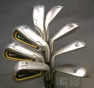 Set of 8 x Nike Sumo SQ Irons 4-PW+GW Stiff Steel Shafts Nike Grips* - Picture 1 of 7