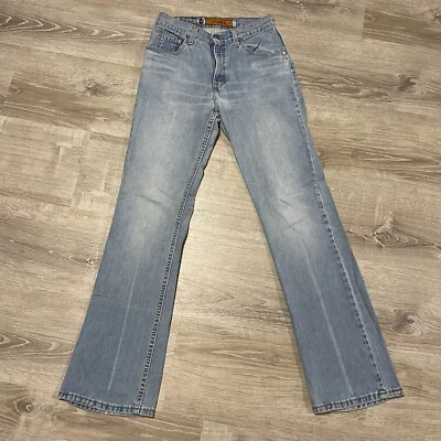 Vintage Levis Silvertab Jeans Womens 7 JR M USA Flare Hippie 28x31 - Image 1 of 4