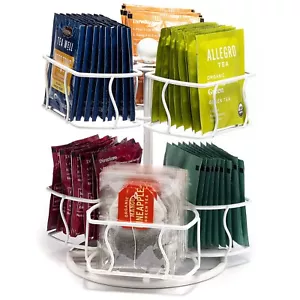 Sorbus Tea Bag Spinning Carousel - Tea Caddy Organizer for Kitchen Countertop - Picture 1 of 8