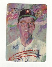 1986 Mother's Cookies Houston Astros CLAUDE RAYMOND #4