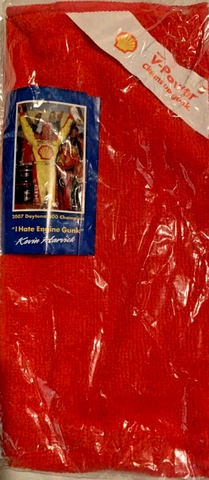 Kevin Harvick "I Hate Gunk Towel" Shell V-Power 2007 NASCAR Daytona 500 Champion Cover