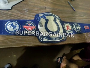 Indianapolis Colts Championship Belt 2mm brass - Picture 1 of 6