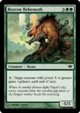 BEACON BEHEMOTH X4 4 4X Conflux MTG Magic the Gathering Cards DJMagic