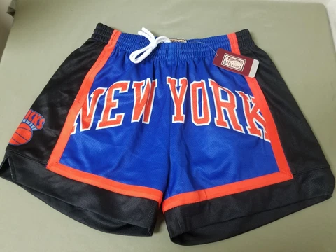 New Mitchell & Ness NBA New York Knicks Drawstring Shorts Cover