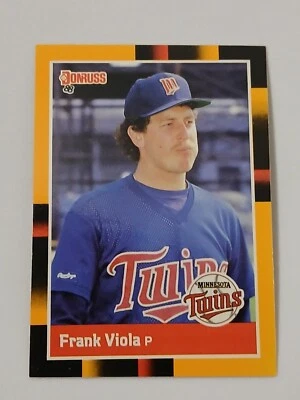 Frank Viola Minnesota Twins 1988 Donruss Card #214 - Image 1 of 2