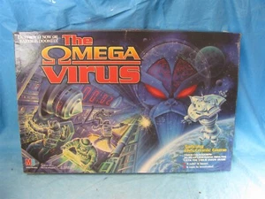 THE OMEGA VIRUS - Vintage sprechendes Brettspiel Milton Bradley funktioniert 1992 KOMPLETT - Bild 1 von 10