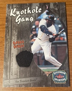 2003 Fleer Barry Bonds Splendid Splinters Knothole Gang Patch Relic Card - Bild 1 von 2