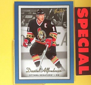 DANIEL ALFREDSSON  2006-07  BEE HIVE  BLUE  Upper Deck  #34  Ottawa Senators
