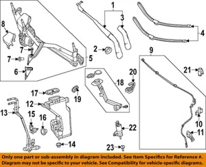 MERCEDES OEM 16-23 E400 Wiper Washer Components-Washer Pump 2058660000 - Picture 1 of 1