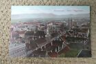Hermandstadt / Sibiu, 1910 photo view over town, Romania, reproduction postcard