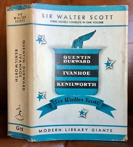 Sir Walter Scott: Quentin Durward, Ivanhoe, Kenilworth - Foto 1 di 1