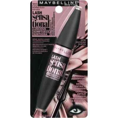Maybelline Lash Sensational Luscious Mascara 703 BROWNISH BLACK 0.32 oz - Image 1 of 2