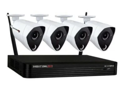 Система видеонаблюдения Night Owl C-HT81-44P-B 4K 4 камеры 1 ТБ - Изображение 1 из 4