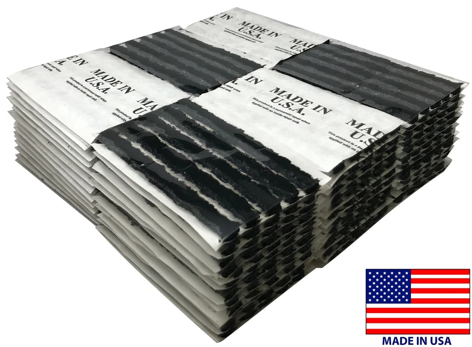 360 Piece Black 4" Tire Plug Insert String Tubeless Tyre Repair Seals USA MADE - Image 1 of 4