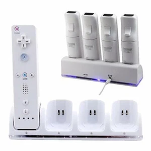 Wii Remote Controller Battery Charger For Nintendo Wii / Wii U Remote Controller - Picture 1 of 14