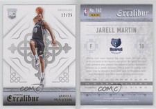 2015-16 Panini Excalibur Rookies Gold /25 Jarell Martin #162 Rookie RC