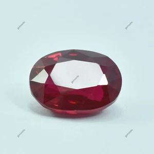 19.45 Ct Natural Amazing Red Ruby Oval Cut Best Loose Gemstone CERTIFIED AAA+ - Picture 1 of 13