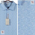 PETER MILLAR Golf Polo Cocktail Party Mixer Margarita ⛳️ L LARGE ⛳️ Ice Blue
