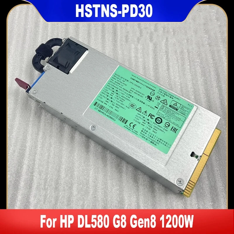 HP Hstns-pd30 1200 Watt Common Slot Platinum Plus Hot Plug Power Supply for