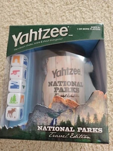 Gioco Hasbro National Parks YAHTZEE Travel Edition nuovo con scatola NUOVO! - Foto 1 di 3