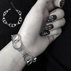 Fashion Punk Freedom Handcuffs Bracelet Lover Couple Chain Bangle Jewelry 3Y--S