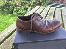 rockport dustyn waterproof wingtip brogues