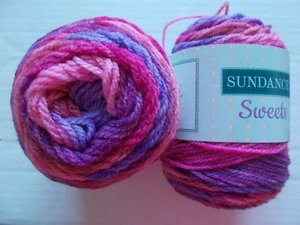 Sundance Sweets Cake yarn, Bubblegum, lot of 2 (164 yds ea) - Picture 1 of 2
