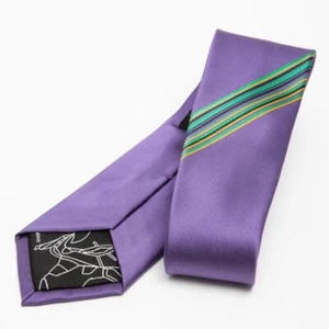 Evangelion Shinji Ikari Unit 01 Krawatte Krawatte Panel Streifen Seide B8cm×L143cm NEU - Bild 1 von 3